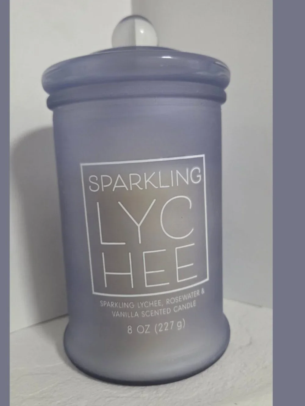 Sparkling Lychee Scented Candle • Fresh & Elegant • 8 oz